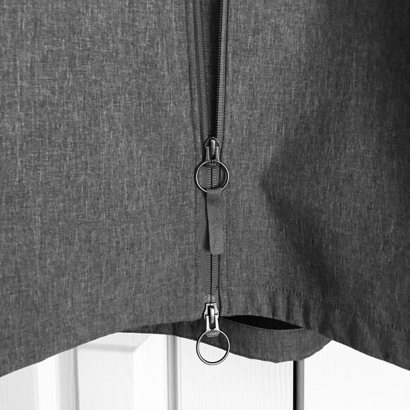 Bench Women's Longline Zip-Up Hoodie Jacket – Gray - Picture 5 of 6